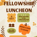 Fellowship Luncheon 10/6