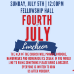 Fellowship Luncheon
